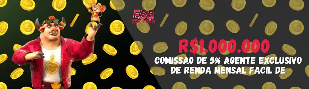 Promoções ativas do E55 Cassino para jogadores brasileiros