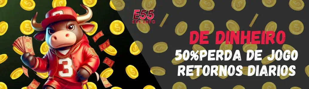 Promoções ativas do E55 Cassino para jogadores brasileiros